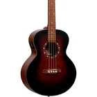 Ortega D7E 4-STRING Acoustic/electric Bass Guitar Bourbon Burst New. Price: $359.99.