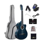 Winzz AC309CE 39 Inches Cutaway Nylon-string Classical Electric Guitar Build-.... Price: $205.97.