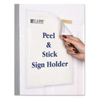 C-line Peel Stick Display Pockets, Clear, 8.5 10 Count (pack Of 1), Brand. Price: $18.89.