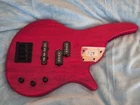 Jackson JS23 Spectra Bass Guitar Body Transparent Red Stain Loaded Electronics Open. Price: $113.99.