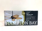 Hampton Bay Lillycrest 52 In. Indoor/outdoor Aged Bronze Ceiling Fan (open). Price: $93.99.