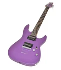 Schecter C-6 Deluxe Guitar Satin Purple B-stock 1008 Open. Price: $279.20.