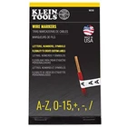 Klein Tools 56253 Wire Marker Book, Black Letters, Numbers, And Symbols New. Price: $17.88.