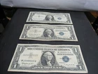 Set 3 Silver Certificates Of Year 1957, Great Gift For Students Grandsons. Price: $7.99.
