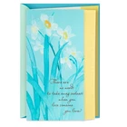 Hallmark Sympathy 5 X 7.2 Inches, White Flowers, Strength And Comfort New. Price: $10.79.