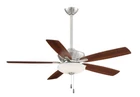 Minka Aire Minute 52" Ceiling Fan Medium Maple / Dark Walnut 5-BLADE New. Price: $183.20.