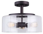 Canarm ISF633A03ORB Nash Bulb Semi-flush Mount Light, Oil-rubbed Bronze New. Price: $89.77.