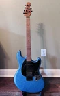 Sterling By Music 'fluff' Signature Stingray Electric Guitar Amana Boat Blue Used. Price: $625.00.