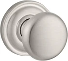 Baldwin FDROUTRR150 Reserve Full Dummy Round Knob Traditional Rose Satin Nickel New. Price: $95.20.