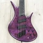 Legator HB5F Multi-scale 5-STRING Bass, Satin Purple Burl New. Price: $1099.99.