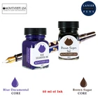 Monteverde 60ML Core Ink Bottle (30ML Blue Documental, Brown Sugar) New. Price: $14.85.