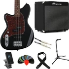 Ibanez Talman TMB100 Left-handed Bass Guitar Ampeg RB-108 Bundle- Black New. Price: $569.99.