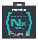 Hartke HSBNX440NX Nickel Bass Guitar Strings, Extra Light 4-STRING Free Shipping New. Price: $34.99.