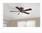 Hampton Bay Clarkston Ii 44" Led Indoor Oil Rubbed Bronze Ceiling Fan W/ Light New. Price: $50.00.
