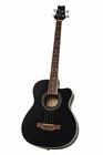 De Rosa GA47B-4-BK 4-STRING Acoustic Electric Bass Guitar Cutaway Black Used. Price: $329.99.