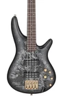 Ibanez SR300EDX 4-STRING Electric Bass, Jatoba Fingerboard, Black Ice Frozen New. Price: $479.99.