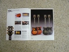 Yamaha Electric Guitars & Basses Glossy Brochure New. Price: $50.00.