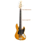 Glarry Gjazz Electric 5 String Bass Guitar Transparent Yellow With Bag New. Price: $83.58.