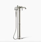 Kohler K-T72790-9M-SN Artifacts Floor-mount Bath Filler Trim W/handshower Open. Price: $2849.95.