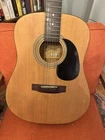 Jasmine By Takamine S35 Dreadnought Acoustic Guitar 6 String Full Size Wood Used. Price: $85.86.
