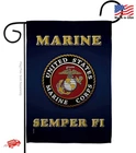 United State Marine Corps Usmc Semper Fi Flag Double-sided Lawn Decoration Gift New. Price: $21.99.