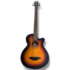 Luna Tribal Series 34 Acoustic Electric Bass Guitar Tobacco Sunburst Lab Tsb Used. Price: $249.95.