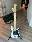 2022 "not Fender" Replica Slab Precision Bass W/fender Hsc Used. Price: $1500.00.