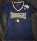 G-iii 4HER By Carl Banks Los Angeles Dodgers Mlb Women V-neck Shirt New. Price: $18.00.