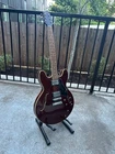 Jay Turser JT-137 Cherry Semi-hollow Electric Guitar Used. Price: $399.00.