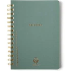Designworks Ink Textured Paper Twin Wire Notebook, 6" 8.25", Juniper Green New. Price: $28.80.