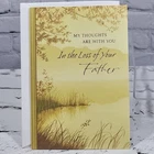 Hallmark Greeting Card Deepest Sympathy Loss Of Your Father Condolences New. Price: $5.99.