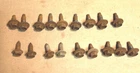 1970 & Other Mercury Cougar Left Right Fender Attaching Bolts (18) Oem Used. Price: $19.66.