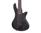 Schecter Stiletto STEALTH-5 5-STRING Bass Guitar Satin Black Open Box. Price: $549.99.