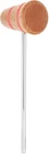 Low Boy Wood Bass Drum Beater - Natural With Red Sparkle, Sweetwater Exclusive New. Price: $35.00.