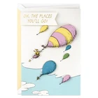 Hallmark Dr. Seuss Congratulations Card Or Graduation (oh, The Places You'l New. Price: $15.40.