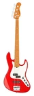 Sadowsky Metroexpress 21-FRET Hybrid P/j Bass Candy Apple Red (b-stock) Open. Price: $916.76.