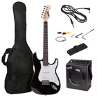 Electric Guitar Kit 10W Amp Gig Bag Picks Strings Lessons Rockjam 10-WATT Spare New. Price: $209.99.