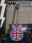 Noel Gallagher Epiphone Union Jack Sheraton 1:4 Scale Replica Guitar Axe Heaven New. Price: $48.00.