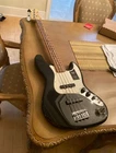 Fender Jazz Bass 4-STRING Electric Guitar Black Open. Price: $620.00.