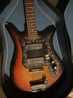 Teisco ET-200 Sunburst Electric Guitar Right-handed W/case Used. Price: $300.00.