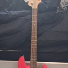 Squier P Bass Standard 4-STRING Solid Body Right-handed Red 2003 Used. Price: $121.25.