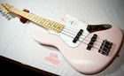 Fender Japan Junior Collection Jazz Bass Satin Shell Pink Short Scale 2022 New. Price: $1098.55.