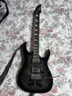 Ibanez Gio 6-STRING Solid Body Electric Guitar Black Rh 24-FRET W/ Strap Open. Price: $270.00.