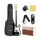 Strich Electric Bass Guitar 4 Strings Full-size Beginner Kit, Pb-style Standa... New. Price: $231.20.