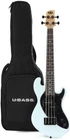 Kala Solidbody U-bass Electric Guitar Powder Blue New. Price: $369.00.