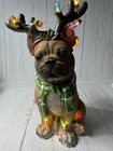 Kirkland Led Christmas Bulldog Statue Lighted Holiday Decor Indoor/outdoor New. Price: $30.00.
