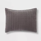 Channel Stitch Velvet Quilt Sham - Threshold New. Price: $9.99.