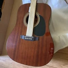 Rogue RA-090 Concert Acoustic-electric Guitar, Mahogany Natural New. Price: $195.95.