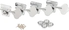Genuine Fender American Vintage 70S Logo Cloverleaf Tuners For P/j Bass, Chrome New. Price: $86.99.