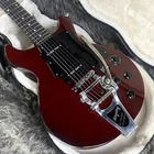 Gibson Les Paul Junior Special Double Cut Cherry Bigsby Mod 2011 Electric Guitar Used. Price: $2114.90.